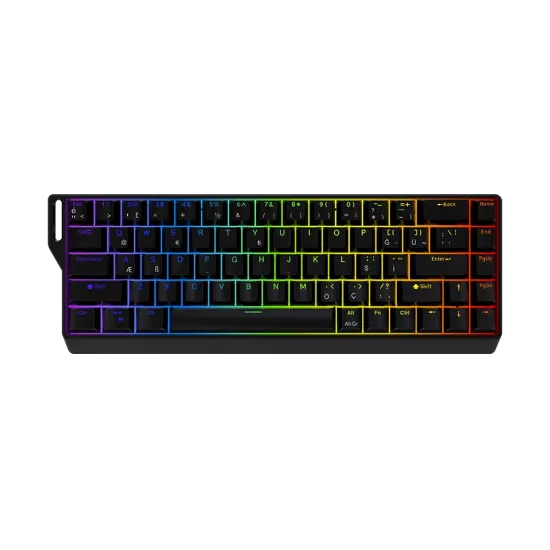 KL-166 Programlanabilir Mekanik Gaming Klavye Manyetik Switch Type C Kablolu Türkçe Q Oyuncu Klavyesi